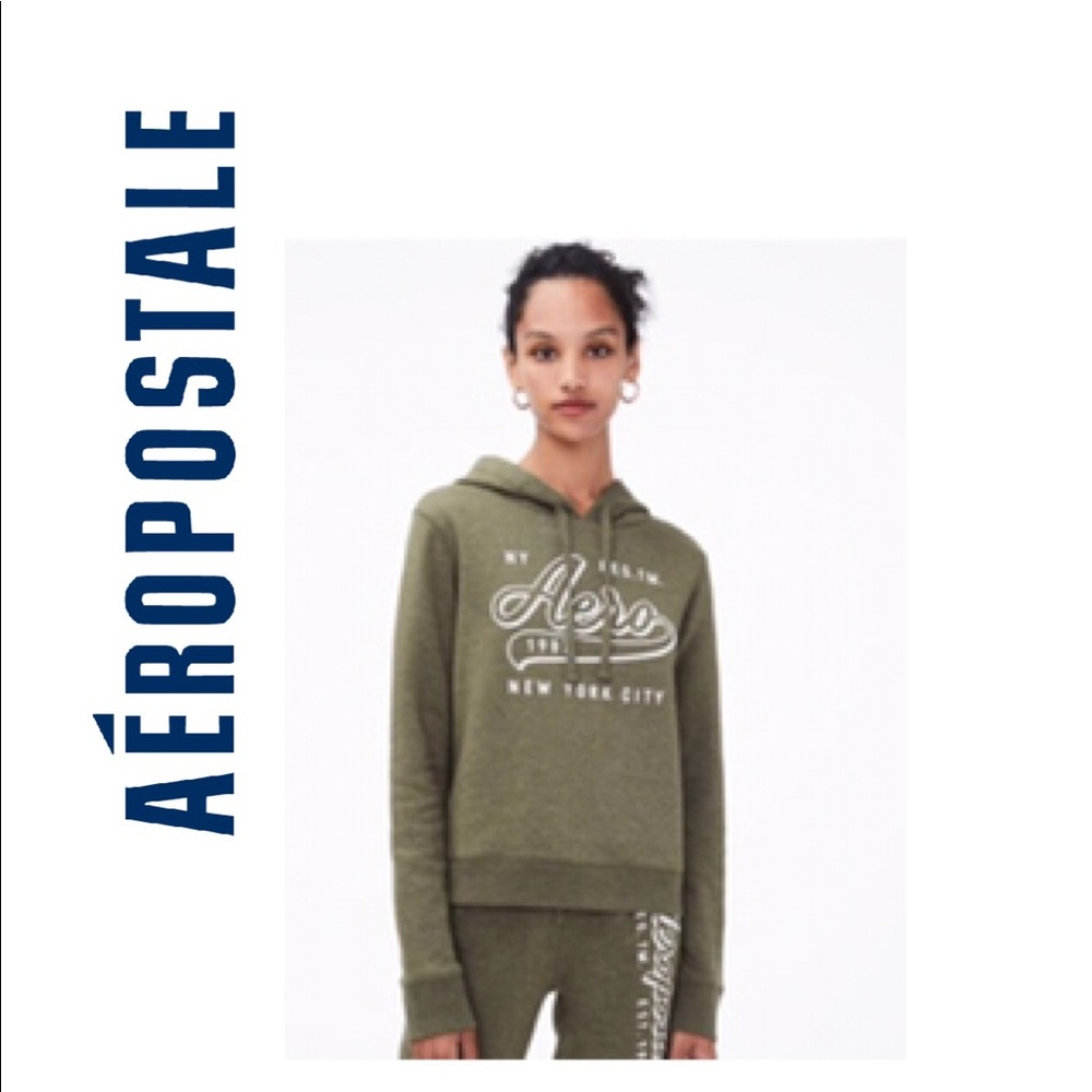 Aero Script Hooded Pullover
